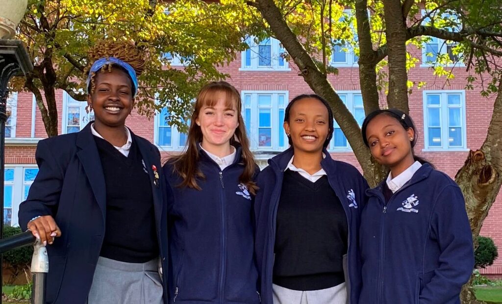 Four students that scored a 5 on the AP calculus exam