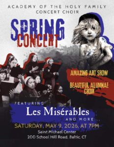 Spring concert flyer